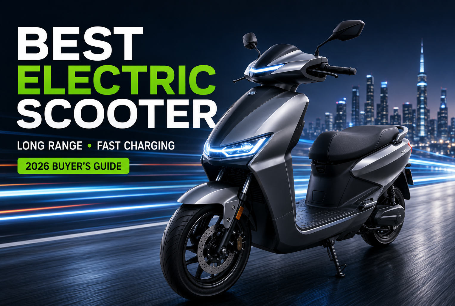 Best Electric Scooter for Long Range and Fast Charging